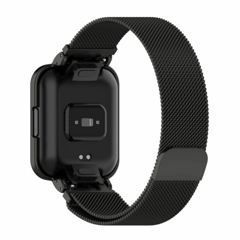 Strap-it Strap-it Bracelet Milanais Redmi Watch 2 Lite (noir)