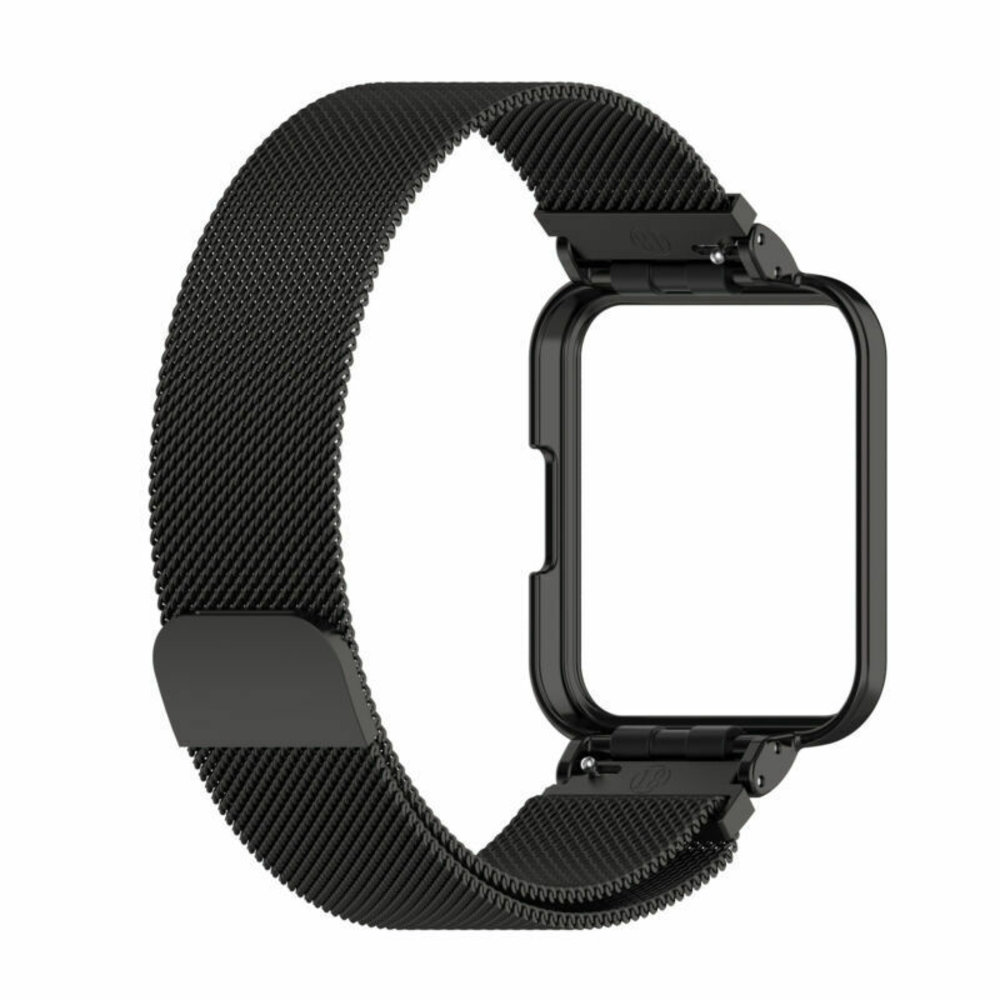 Strap-it Strap-it Bracelet Milanais Redmi Watch 2 Lite (noir)