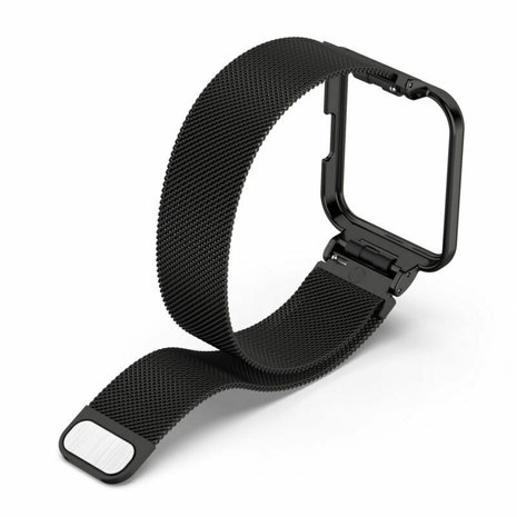 Strap-it Strap-it Bracelet Milanais Redmi Watch 2 Lite (noir)