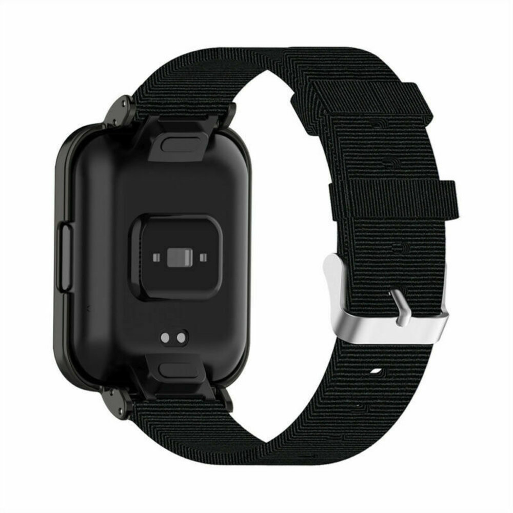 Strap-it Strap-it Bracelet nylon boucle Redmi Watch 2 Lite (noir) Strap-it Strap-it Bracelet nylon boucle Redmi Watch 2 Lite (noir)