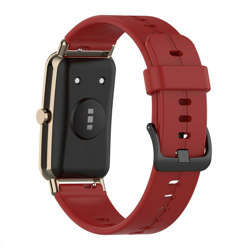 Strap-it Strap-it Bracelet silicone Huawei Watch Fit Mini (rouge)