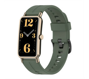 Strap-it Bracelet silicone Huawei Watch Fit Mini (vert)