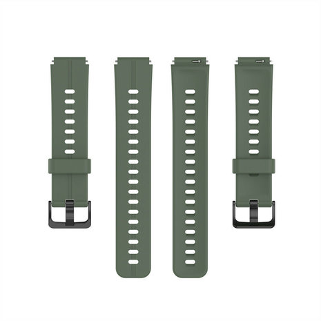 Strap-it Strap-it Bracelet silicone Huawei Watch Fit Mini (vert)
