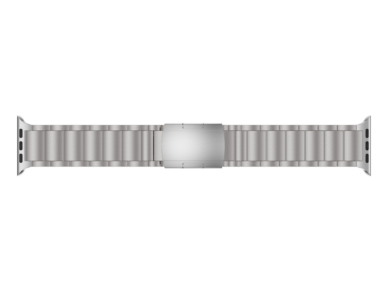 Strap-it Strap-it Bracelet titane Apple Watch (argent)