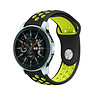 Strap-it Strap-it Bracelet sport Samsung Galaxy Watch 46mm (noir/jaune) Strap-it Strap-it Bracelet sport Samsung Galaxy Watch 46mm (noir/jaune)