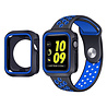 Strap-it Strap-it Bracelet sport Apple Watch 7 + Strap-It Étui TPU (noir/bleu) Strap-it Strap-it Bracelet sport Apple Watch 7 + Strap-It Étui TPU (noir/bleu)