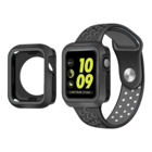 Strap-it Strap-it Bracelet sport Apple Watch 7 + Strap-It Étui TPU (noir/gris)
