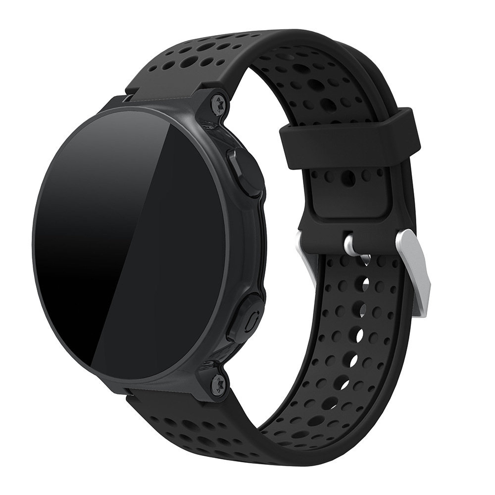Strap-it© Strap-it Bracelet silicone Garmin Forerunner 735xt (noir)