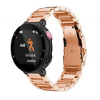 Strap-it© Strap-it Bracelet acier Garmin Forerunner 735xt (or rose)