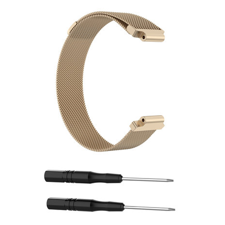 Strap-it© Strap-it Bracelet Milanais Garmin Forerunner 735xt (champagne)