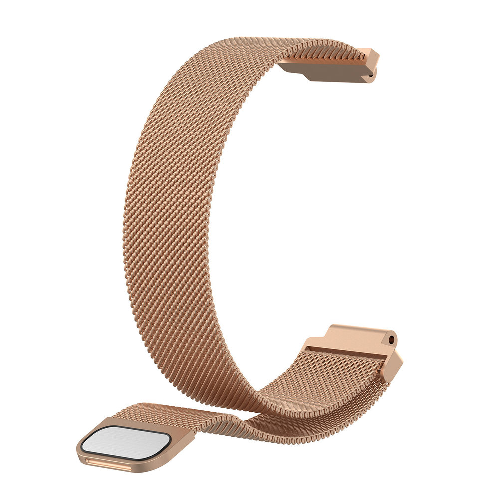Strap-it© Strap-it Bracelet Milanais Garmin Forerunner 735xt (or rose)