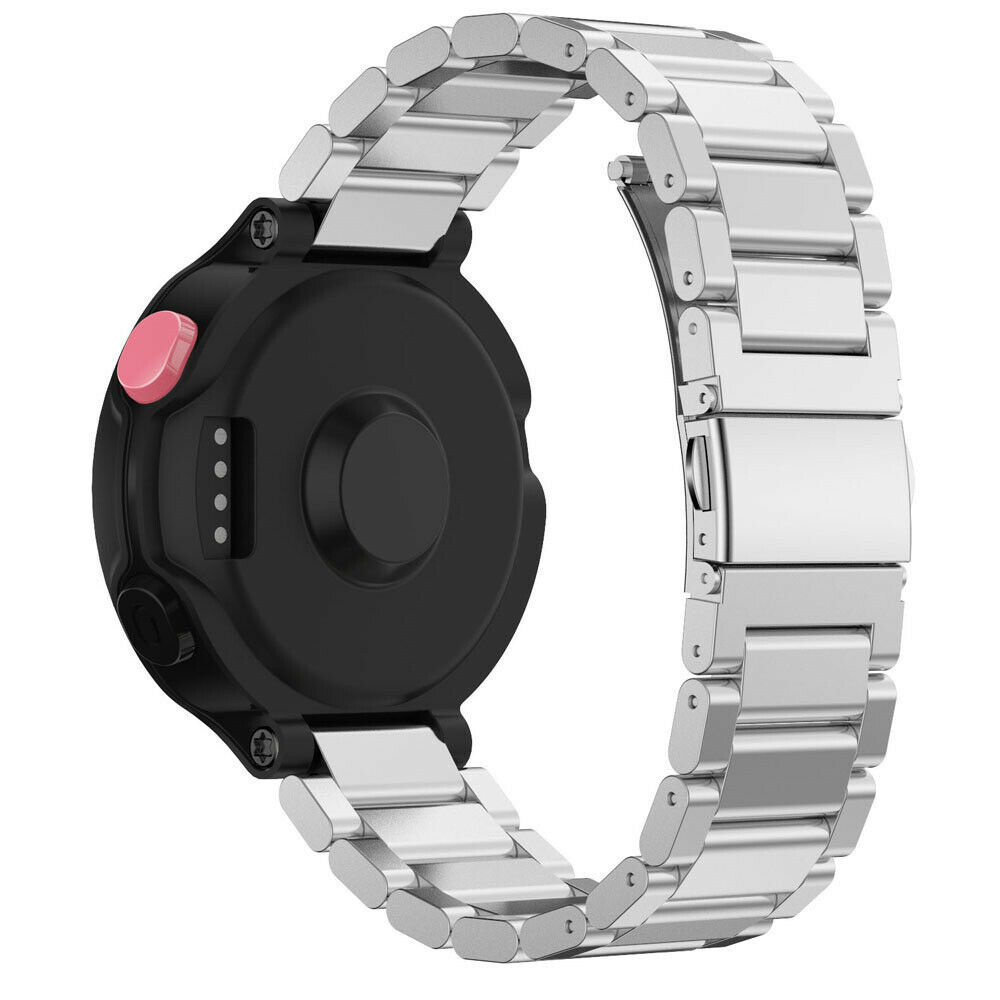 Strap-it© Strap-it Bracelet acier Garmin Forerunner 235 (argent)