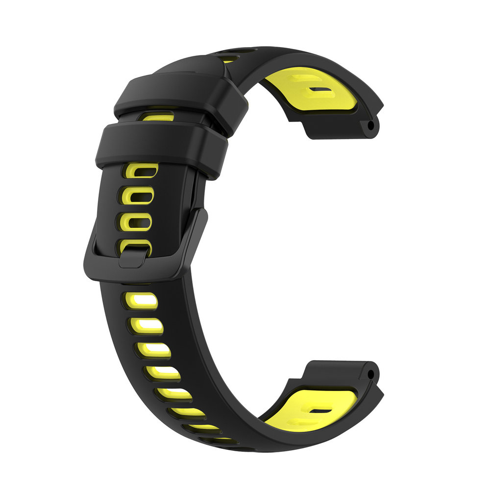 Strap-it© Strap-it Bracelet sport Garmin Forerunner 235 (noir/jaune)