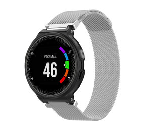 Strap-it© Bracelet Milanais Garmin Forerunner 235 (argent)