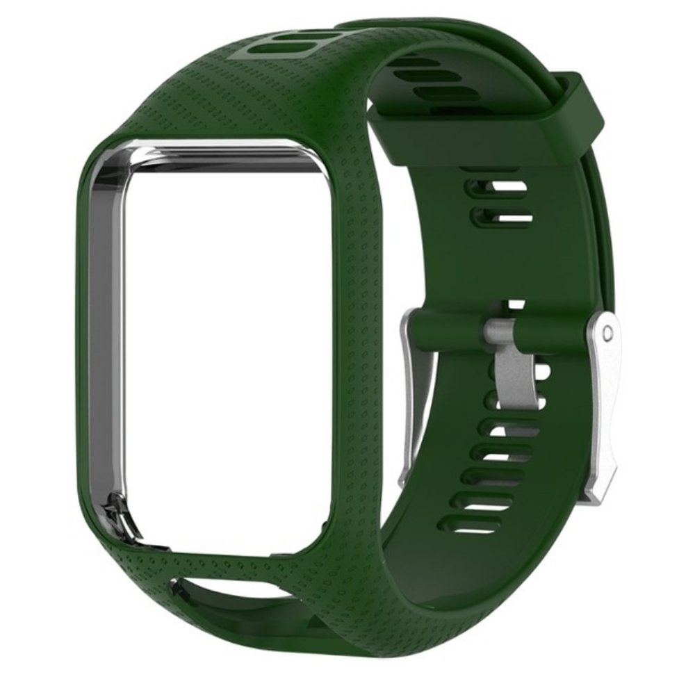 Strap-it Strap-it Bracelet silicone TomTom Spark (vert)