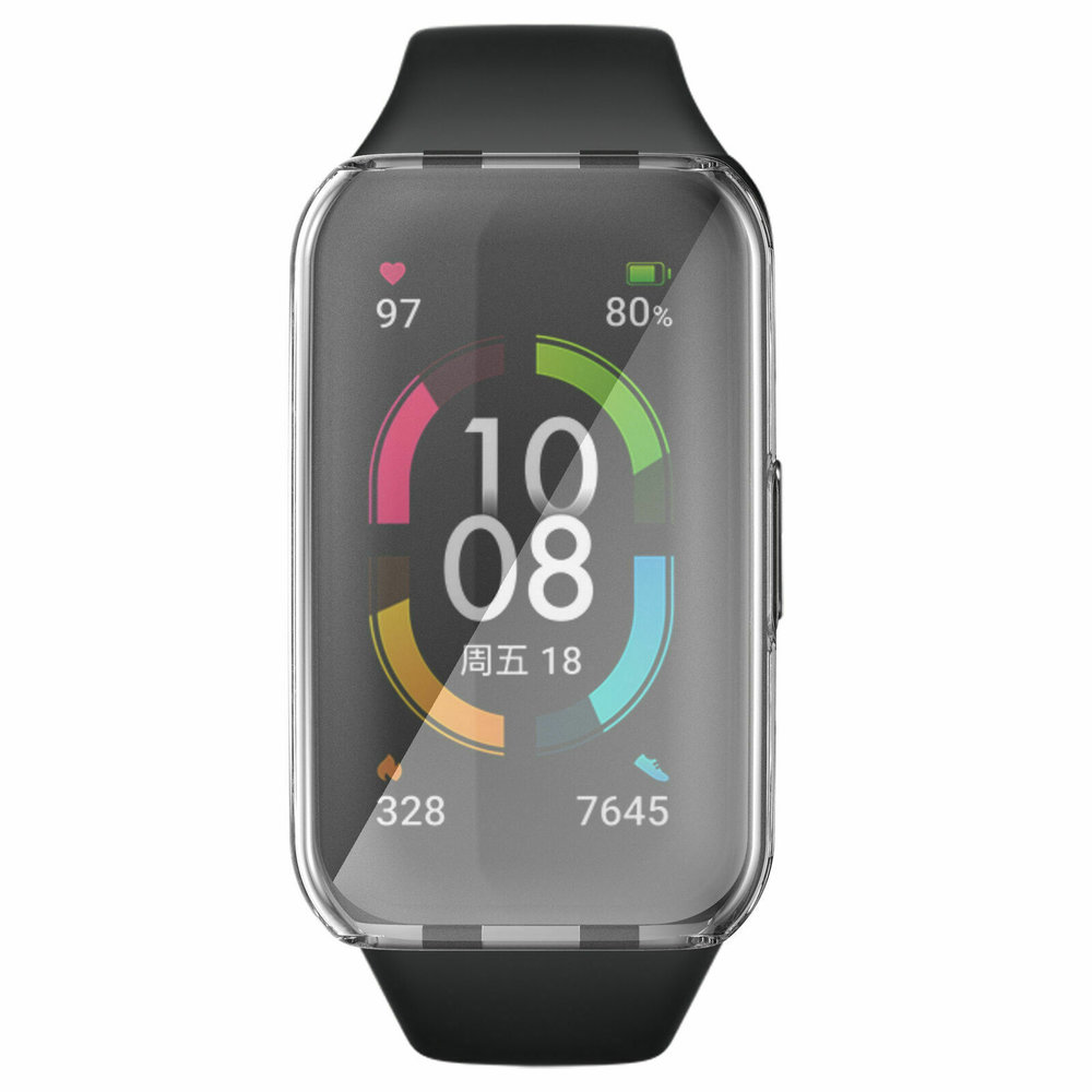 Strap-it© Coque de protection en TPU Strap-it Honor Band 6 (transparent)