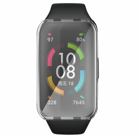 Strap-it© Coque de protection en TPU Strap-it Honor Band 6 (transparent)