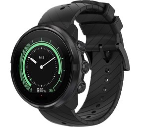 Strap-it Bracelet silicone Suunto 9 (Baro) (noir)