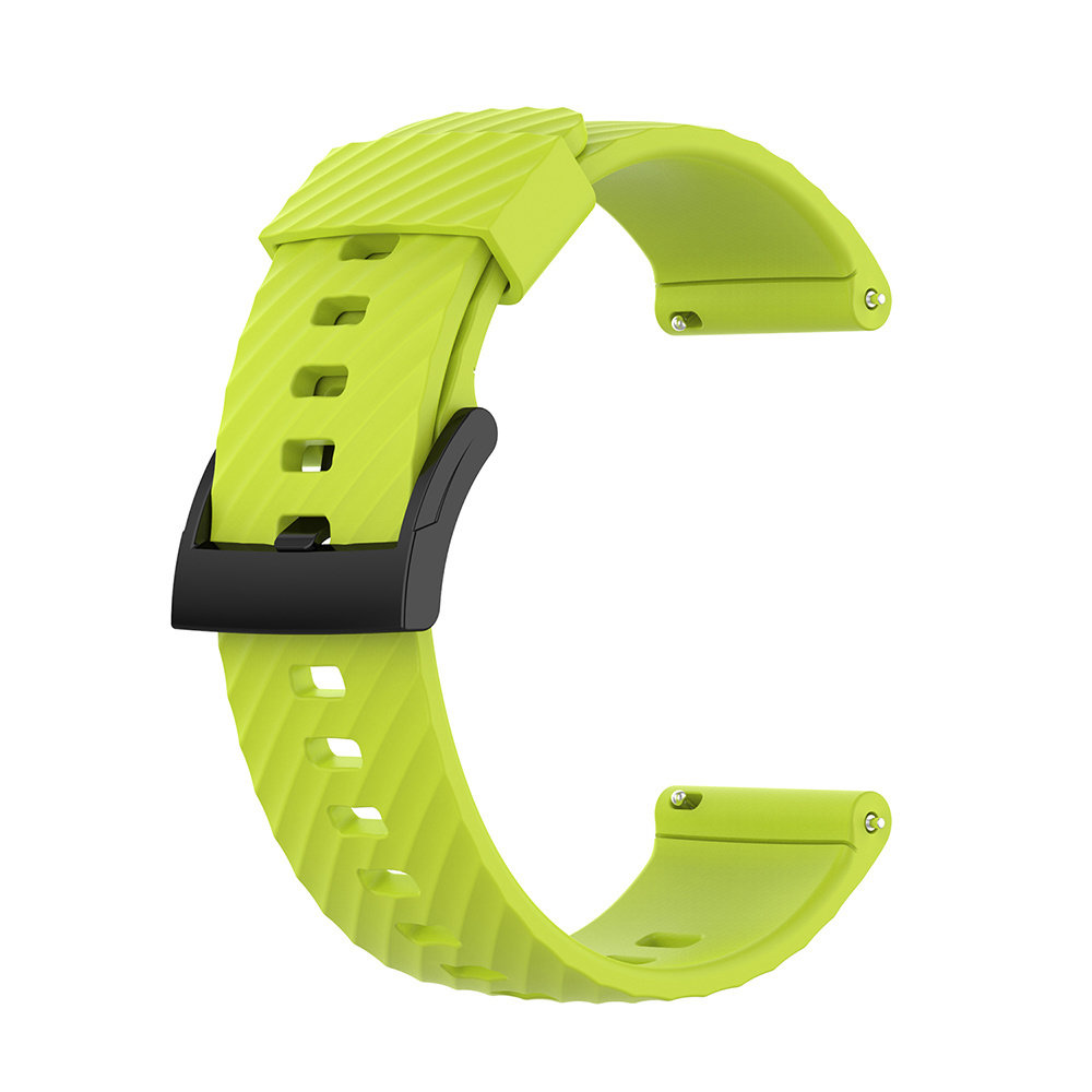 Strap-it Strap-it Bracelet silicone Suunto 7 (vert clair)