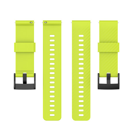 Strap-it Strap-it Bracelet silicone Suunto 7 (vert clair)