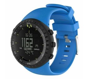 Strap-it Bracelet silicone Suunto Core (bleu)