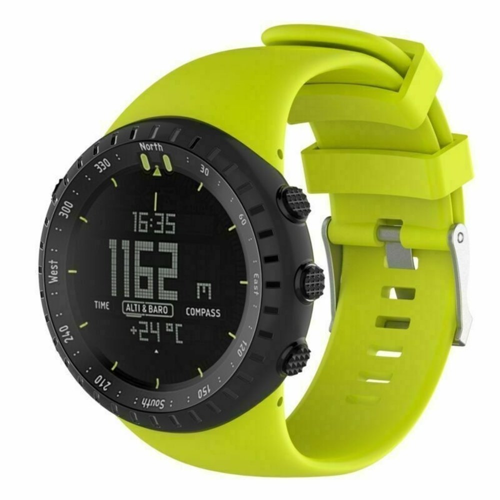 Strap-it Strap-it Bracelet silicone Suunto Core (citron vert)