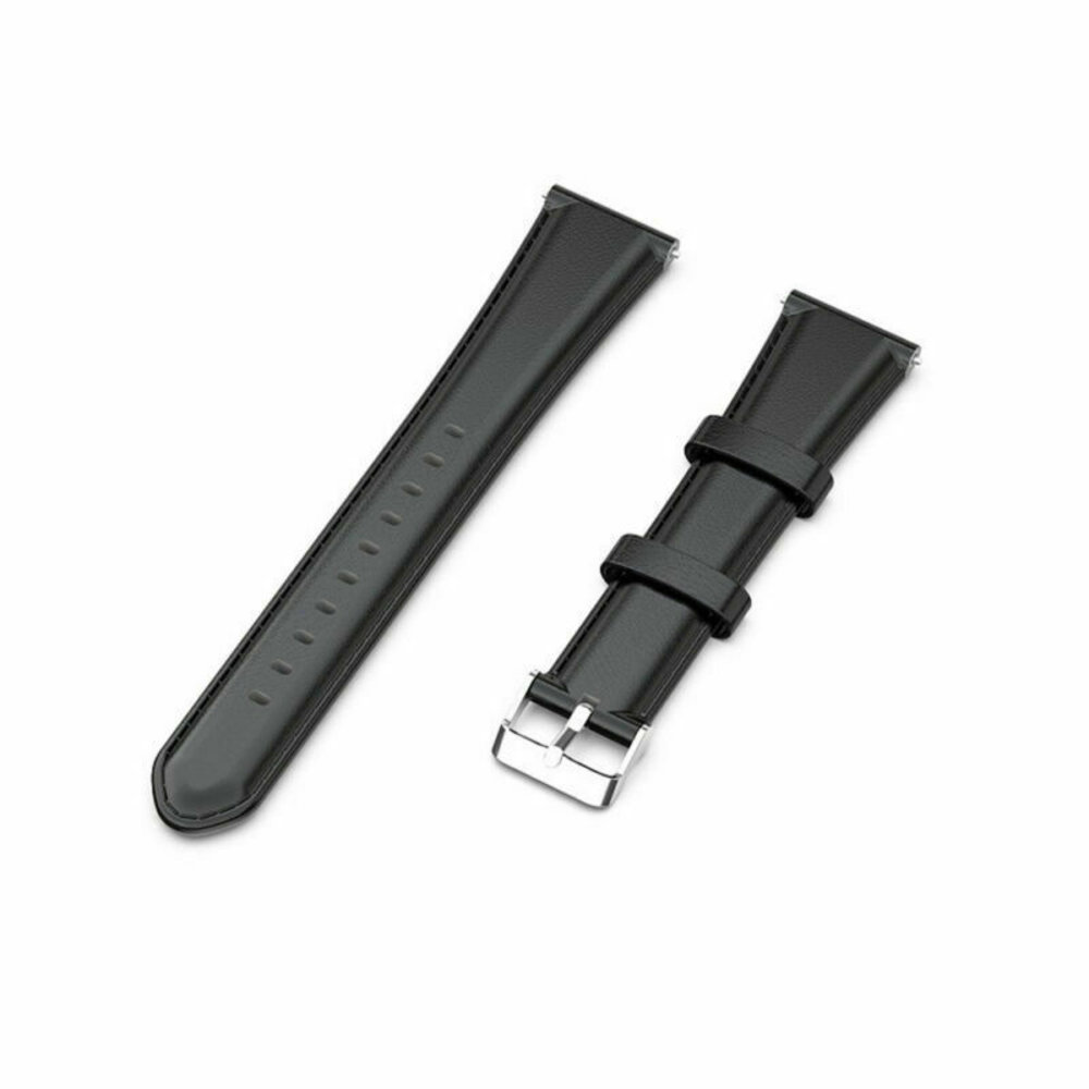 Strap-it Strap-it Bracelet cuir Suunto 9 (Baro) (noir)