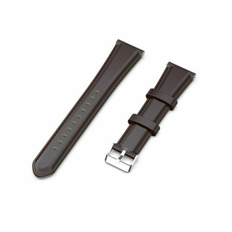 Strap-it Strap-it Bracelet cuir Suunto 9 (Baro) (marron café)