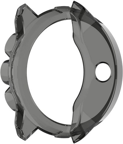 Strap-it Strap-it Coque Suunto 9 (Baro) TPU (noir transparent)