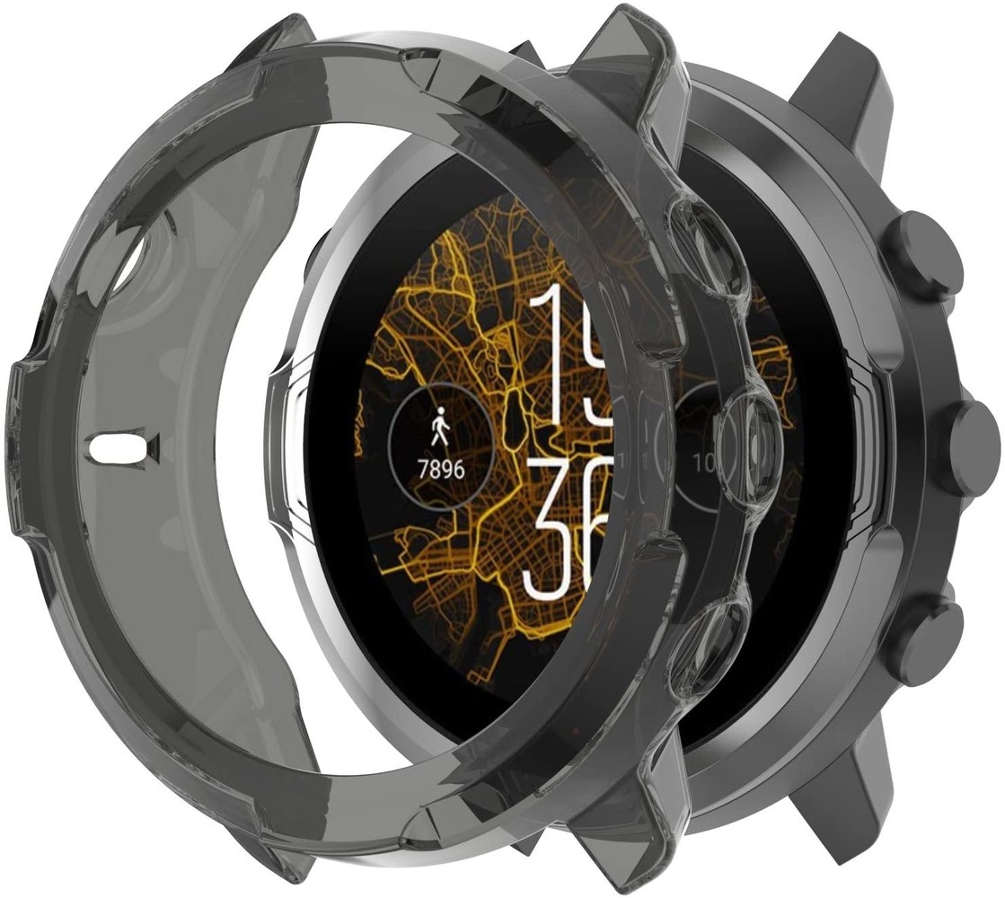 Strap-it Strap-it Coque Suunto 7 TPU (noir transparent) Strap-it Strap-it Coque Suunto 7 TPU (noir transparent)