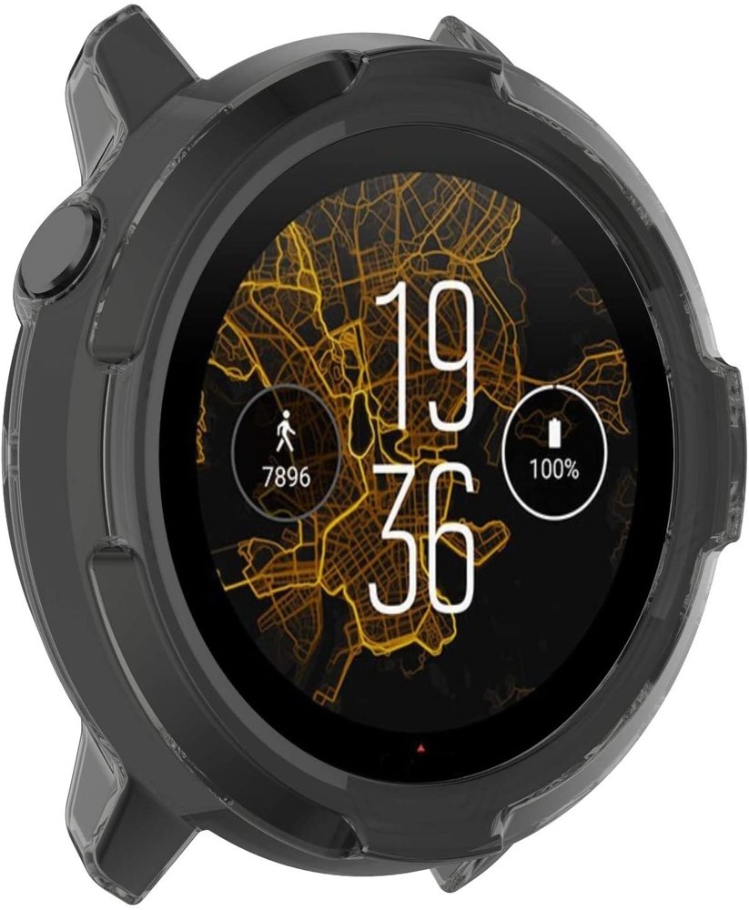 Strap-it Strap-it Coque Suunto 7 TPU (noir transparent) Strap-it Strap-it Coque Suunto 7 TPU (noir transparent)