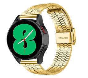 Strap-it Bracelet acier inoxydable Samsung Galaxy Watch 4 - 40mm (doré)