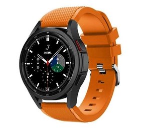 Strap-it Bracelet silicone Galaxy Watch 4 Classic 46mm (orange)