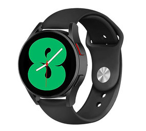 Strap-it Bracelet sport Samsung Galaxy Watch 4 - 44mm (noir)