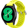 Strap-it Strap-it Bracelet silicone perforé Galaxy Watch 4 - 44mm (jaune) Strap-it Strap-it Bracelet silicone perforé Galaxy Watch 4 - 44mm (jaune)