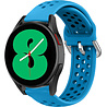 Strap-it Strap-it Bracelet silicone perforé Galaxy Watch 4 - 44mm (bleu clair) Strap-it Strap-it Bracelet silicone perforé Galaxy Watch 4 - 44mm (bleu clair)