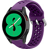 Strap-it Strap-it Bracelet silicone trous Galaxy Watch 4 - 44mm (violet) Strap-it Strap-it Bracelet silicone trous Galaxy Watch 4 - 44mm (violet)