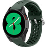 Strap-it Strap-it Bracelet silicone trous Galaxy Watch 4 - 44mm (vert armée) Strap-it Strap-it Bracelet silicone trous Galaxy Watch 4 - 44mm (vert armée)