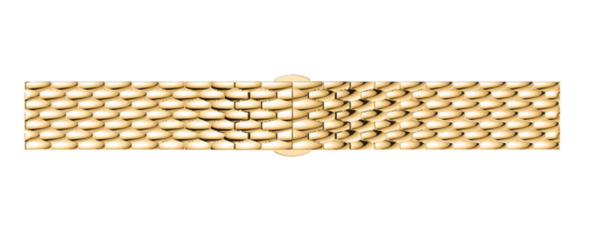 Strap-it Strap-it Bracelet acier dragón Galaxy Watch 4 - 44mm (doré)