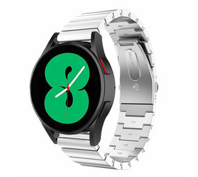 Strap-it Bracelet métal Samsung Galaxy Watch 4 - 44mm (argent)