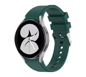 Strap-it Bracelet silicone Samsung Galaxy Watch 4 - 44mm (vert foncé)