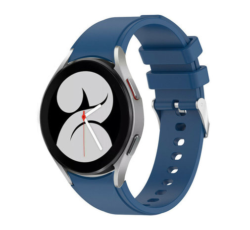 Strap-it Strap-it Bracelet silicone Samsung Galaxy Watch 4 - 44mm (bleu)