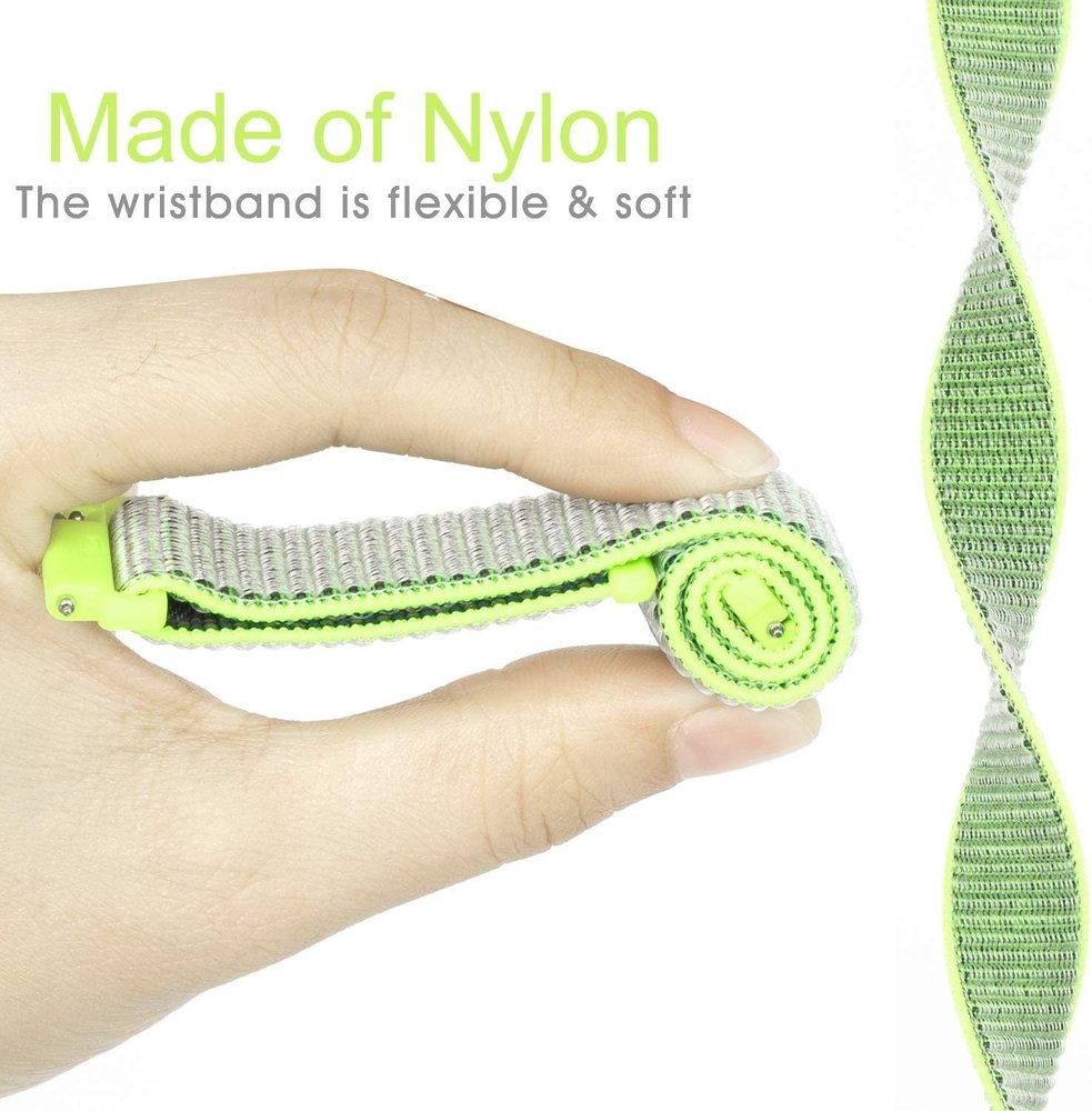 Strap-it Strap-it Bracelet nylon Samsung Galaxy Watch 4 Classic 46mm (fluo)