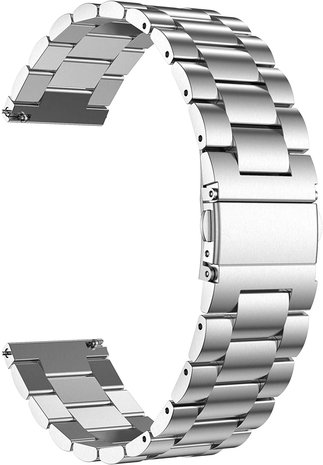 Strap-it Strap-it Bracelet acier Samsung Galaxy Watch 4 Classic 46mm (argent)