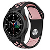 Strap-it Strap-it Bracelet sport Samsung Galaxy Watch 4 Classic 46mm (noir/rose)