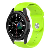 Strap-it Bracelet sport Samsung Galaxy Watch 4 Classic 46mm (vert clair) Strap-it Bracelet sport Samsung Galaxy Watch 4 Classic 46mm (vert clair)