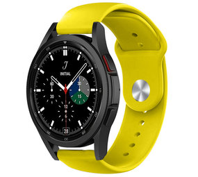 Strap-it Bracelet sport Samsung Galaxy Watch 4 Classic 46mm (jaune)