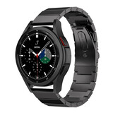 Strap-it Bracelet métal Samsung Galaxy Watch 4 Classic 46mm (noir)