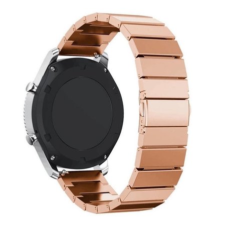 Strap-it Strap-it Bracelet métal Samsung Galaxy Watch 4 Classic 46mm (or rose) Strap-it Strap-it Bracelet métal Samsung Galaxy Watch 4 Classic 46mm (or rose)