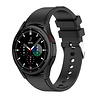 Strap-it Strap-it Bracelet Galaxy Watch 4 Classic 46mm silicone (noir) Strap-it Strap-it Bracelet Galaxy Watch 4 Classic 46mm silicone (noir)